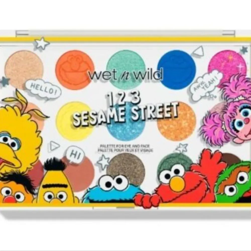 Wet-N-Wild X‎ Sesame Sesame Street  123 Sesame Street Eyeshadow Palette